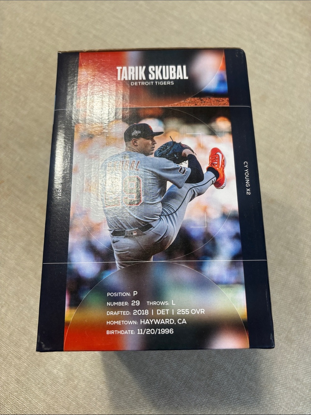 Tarik Skubal Back2Back Bobblehead - Meijer Edition (Black) - Picture 2 of 4